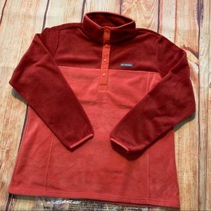 New! Columbia Benton Springs 1/2 Button Pullover